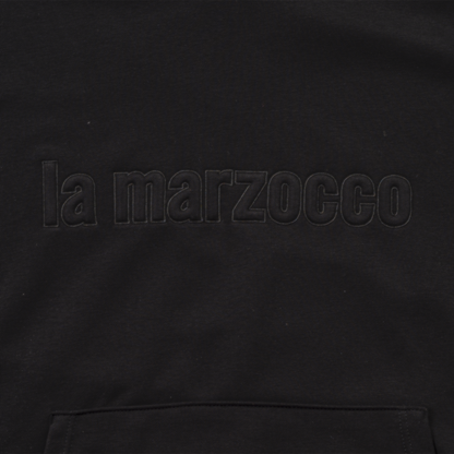 Black Hoodie with 3D La Marzocco Logo
