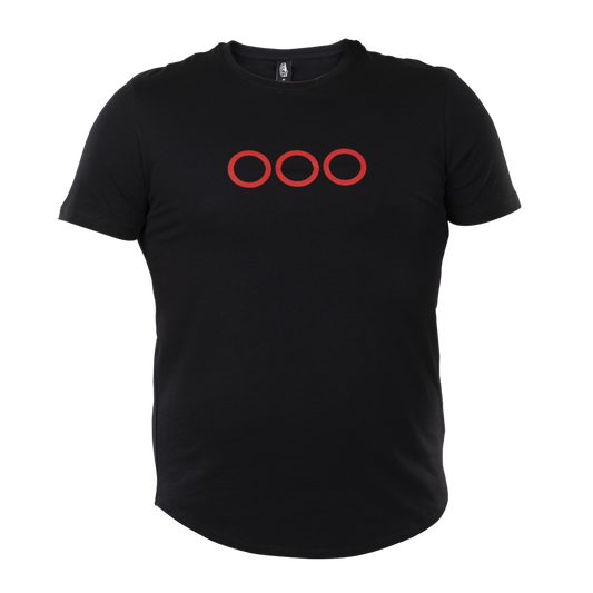 3 buttons tee