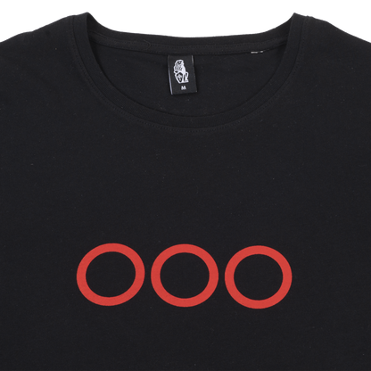 3 buttons tee