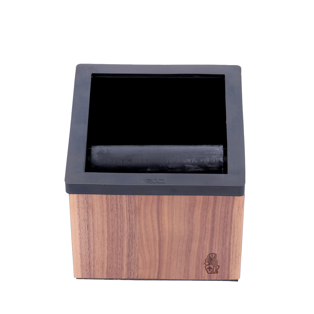 Knockbox met walnoot hout afwerking