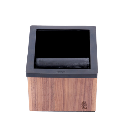 Knockbox met walnoot hout afwerking