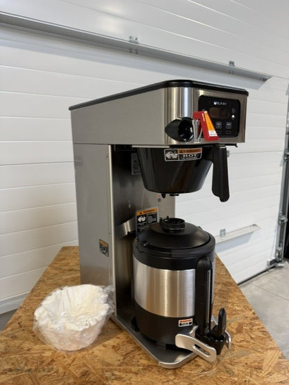DEMO Bunn ICB filterkoffietoestel + thermos 3.8 Liter 1 doos filterpapier