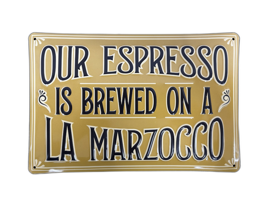 Enamel Sign La Marzocco