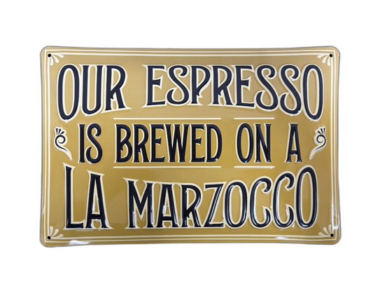 Enamel Sign La Marzocco